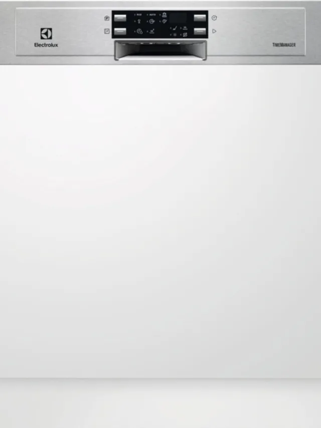 Electrolux ESI5545LOX vaatwasser Semi-ingebouwd 13 couverts Roestvrijstaal