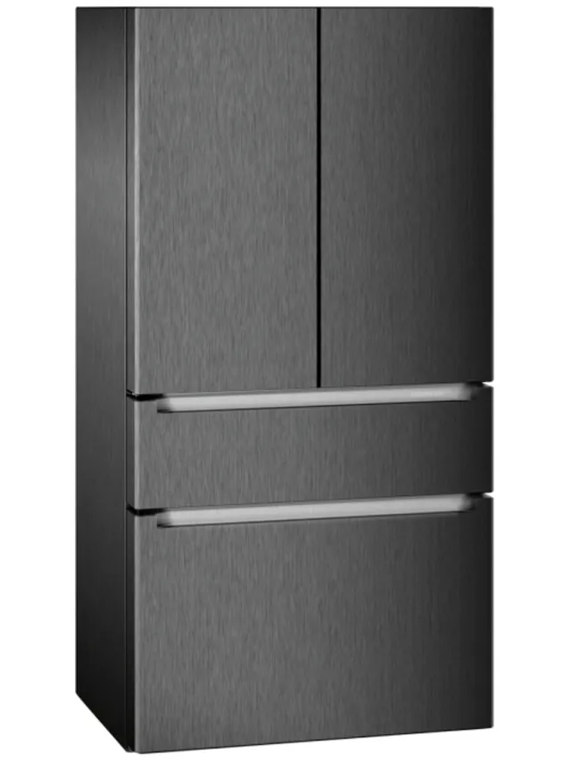 Liebherr MBBSDI9556-20 Amerikaanse koelkast, 587 liter Zwart