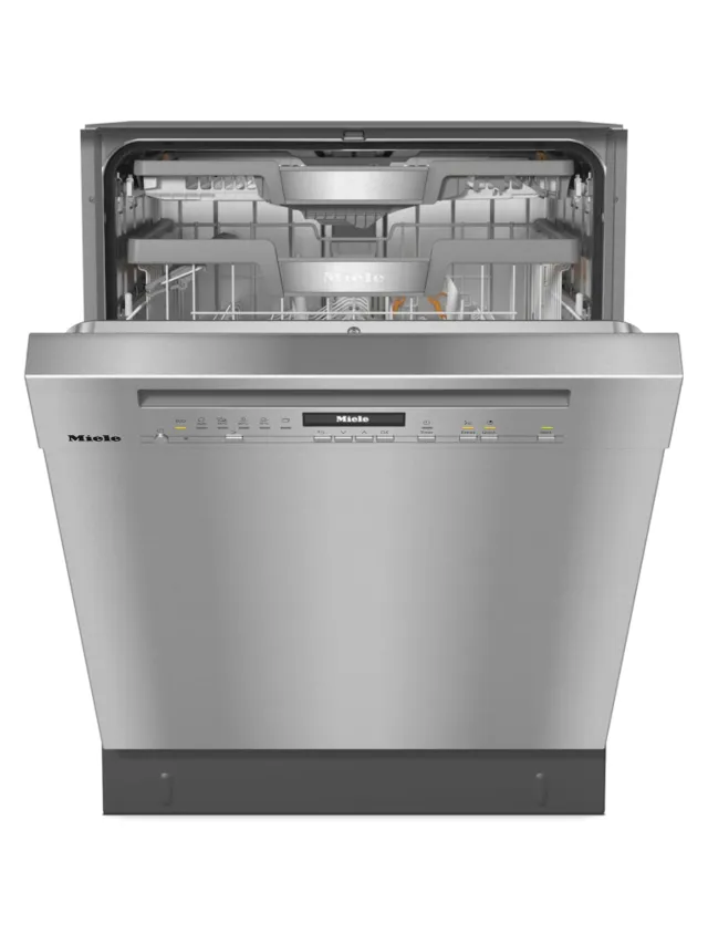 Miele G 7233 Scu clst Onderbouw vaatwasser Zilver