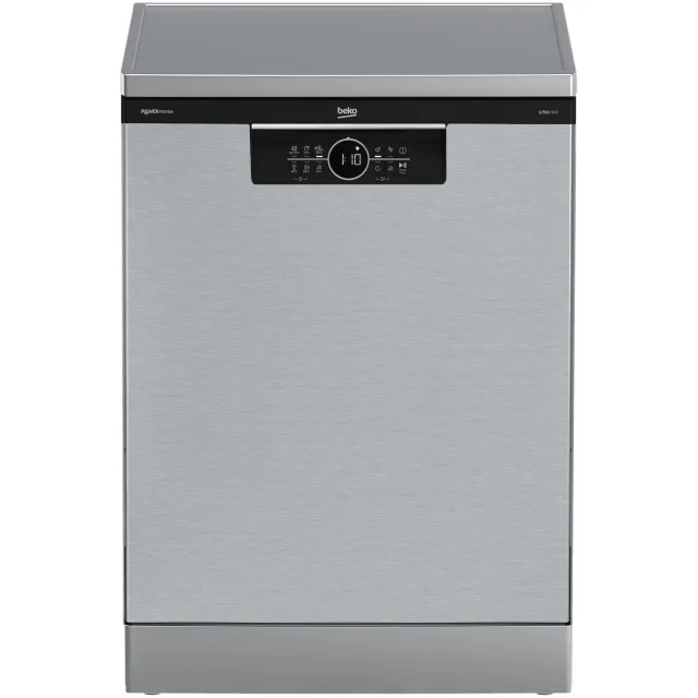 Beko BDFN26560XP vrijstaande vaatwasser, 15 couverts Pearl Inox