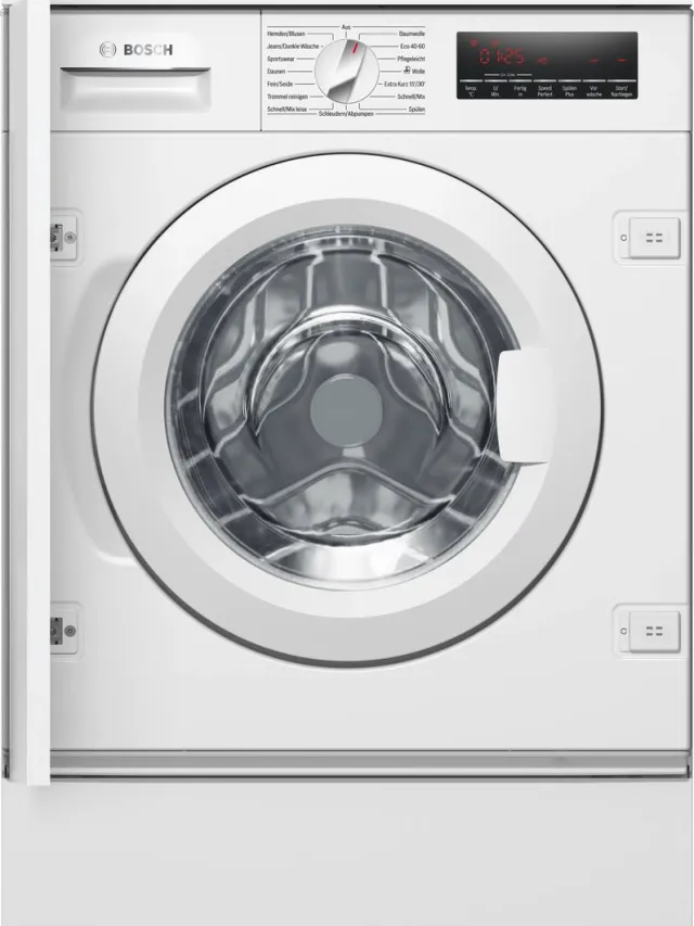 Bosch Serie 8 WIW28443 wasmachine Voorlader 8 kg 1400 RPM Wit