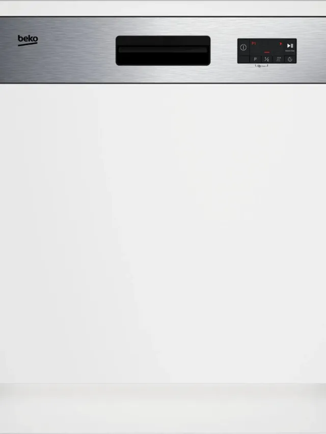 Beko BDSN153E3X vaatwasser Semi-ingebouwd 13 couverts silver