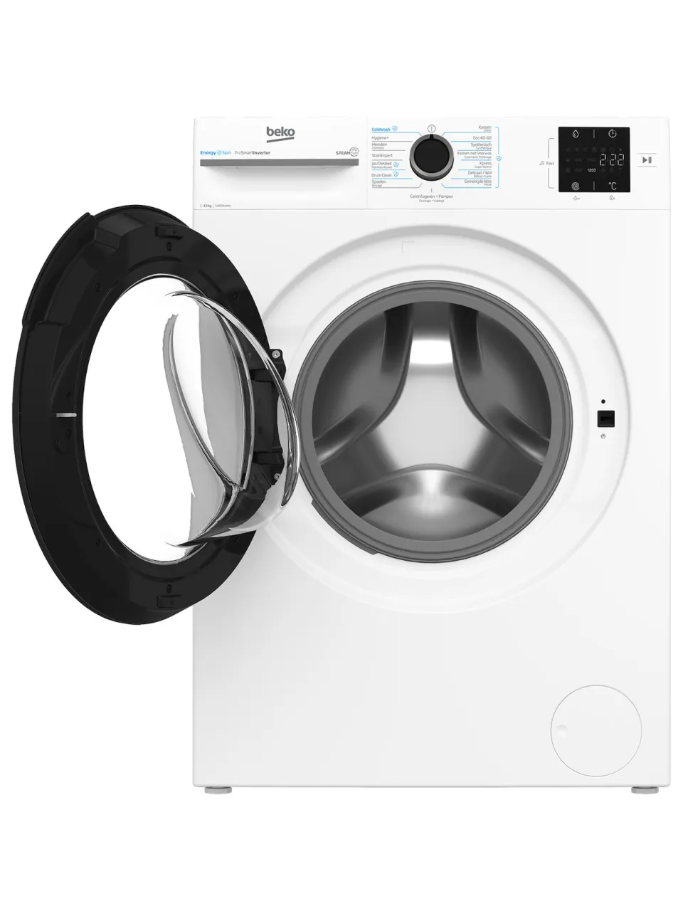 Beko BM3WFT31041W wasmachine wit, foto 3