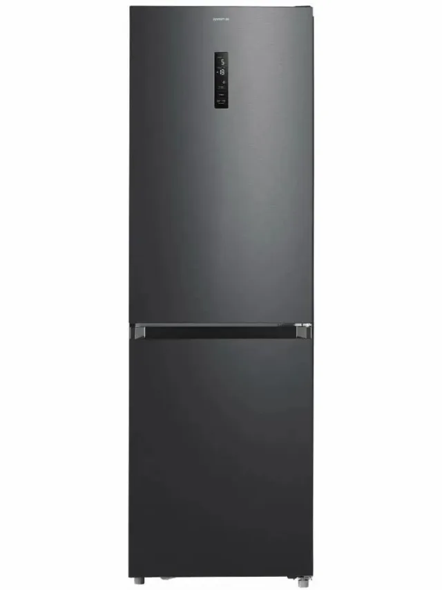 Inventum KV1851B Koel-vriescombinatie Zwart