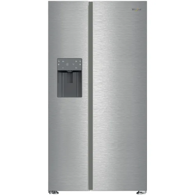 Whirlpool WHG2 6573W X4E Amerikaanse koelkast Zilver