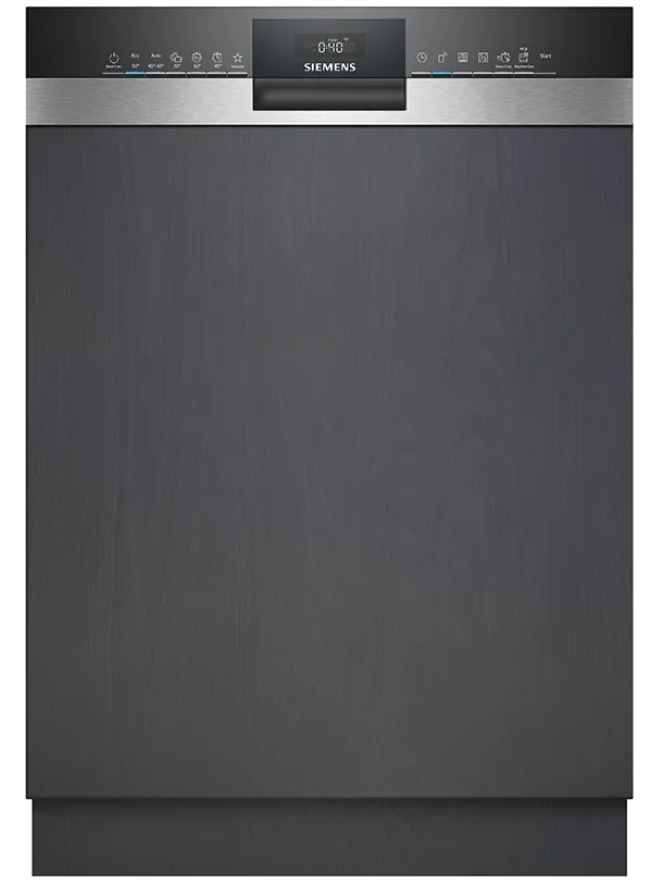 Siemens SN53ES06VE inbouwvaatwasser, 14 couverts geborsteld staal