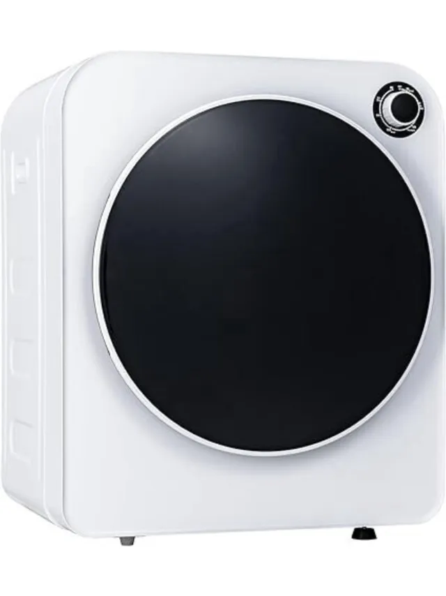 Thuys Mini Droger - Mini Wasmachine - Mini Wasdroger - 46x50x60cm - Wit