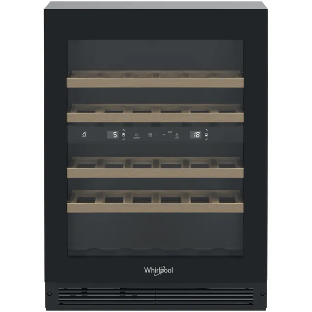 Whirlpool WHWBU60D2B Inbouw wijnkoelkast Zwart