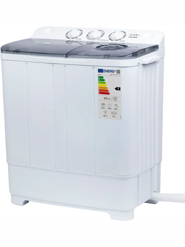 Lykke Mini Wasmachine Pro 2000 white