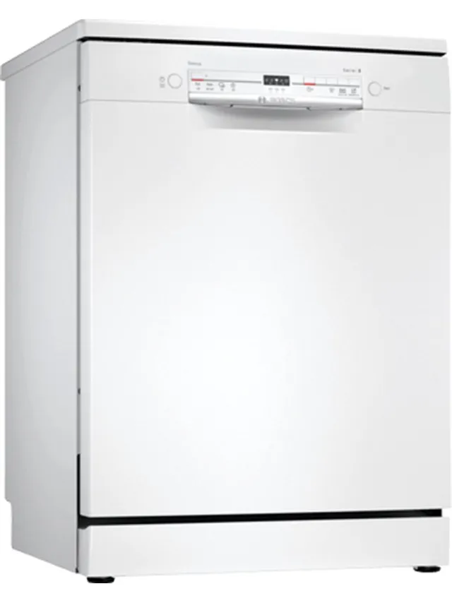 Bosch SGS2ITW12E - Serie 2 - Vrijstaande vaatwasser - 12 couverts - Energielabel E WIT
