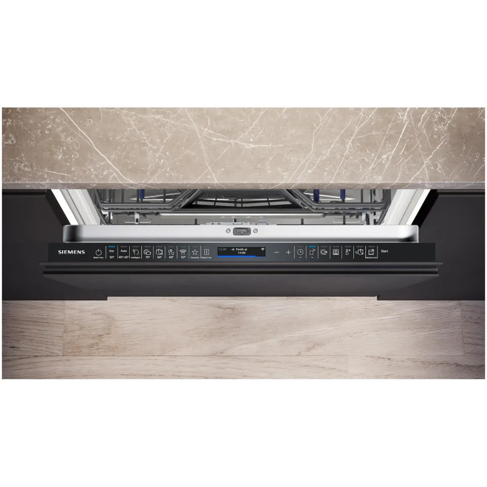 Siemens SN87YX02CE inbouwvaatwasser, 14 couverts, 60 cm zwart, foto 3