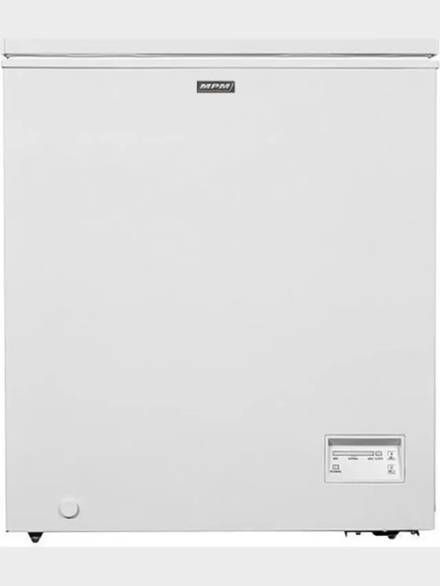 MPM 145-SK-10E/N Vrieskist - Digitale Thermostaat - 142 Liter - Supervriezen - Low Frost - 40dB - LED verlichting - Energieklasse E - Wit