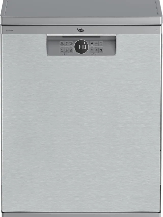 Beko BDFN26430XC Luxe vaatwasser Vrijstaand - Still 44db - MiniWash 30min - FastPlus - Digitaal Display Roestvrijstaal