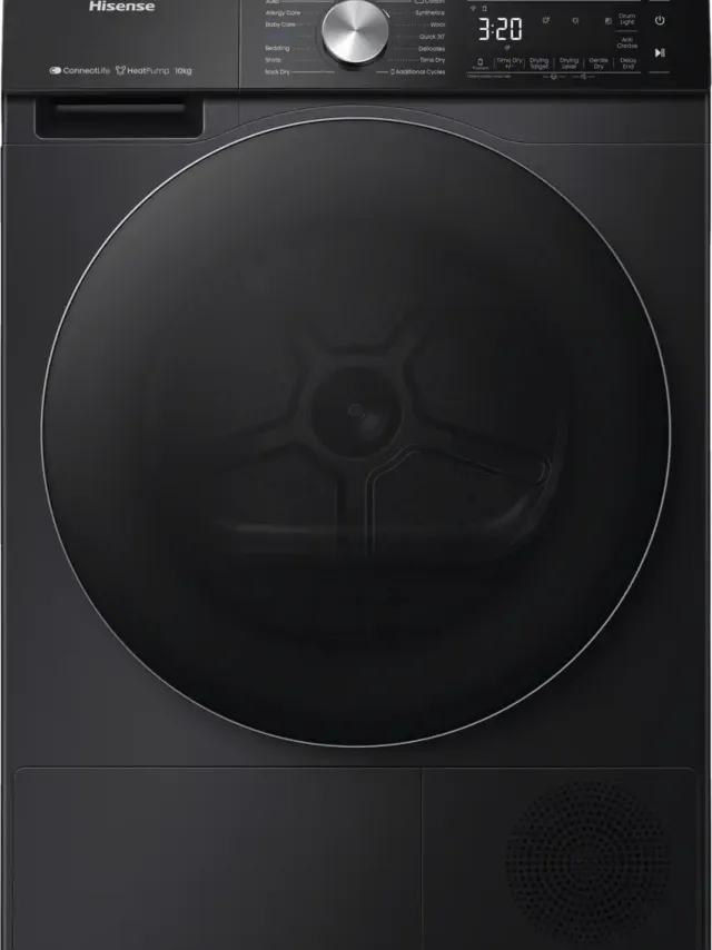 Hisense DH5S102BB warmtepompdroger zwart, foto 2