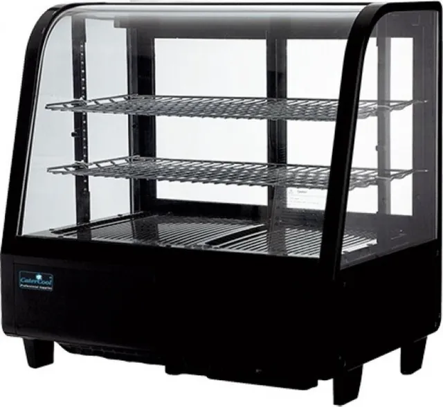 CaterCool Koelvitrine 100L - CaterCool 712060 - Horeca Zwart