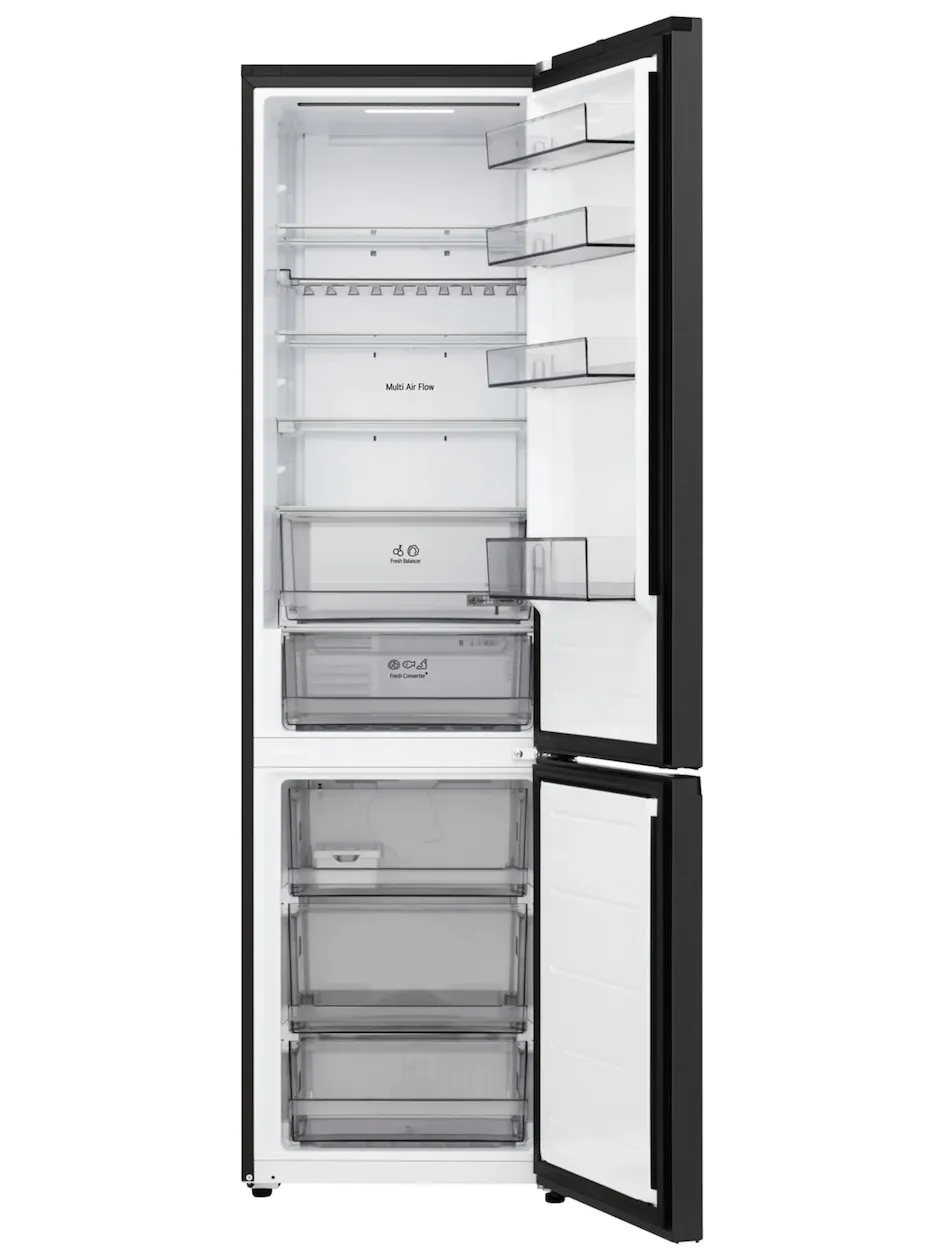 LG GBBS322AEV Koel-vriescombinatie Zwart, foto 2
