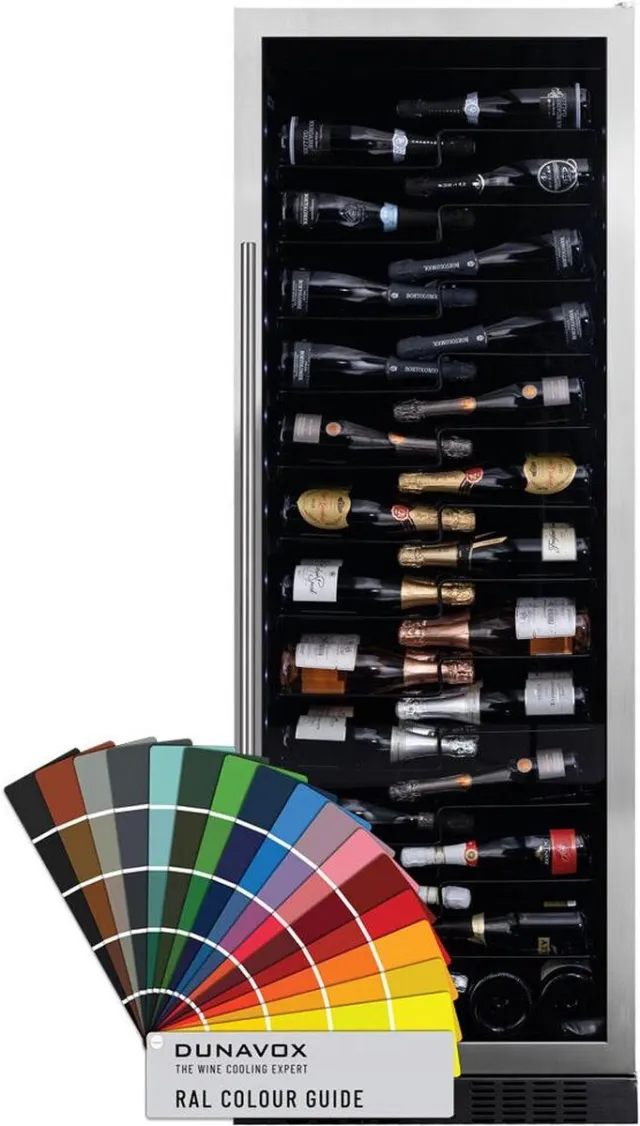 Dunavox Sera-143 Vrijstaande Wijnkoelkast DX-143.468C 143 flessen, RAL-kleur RAL Kleur