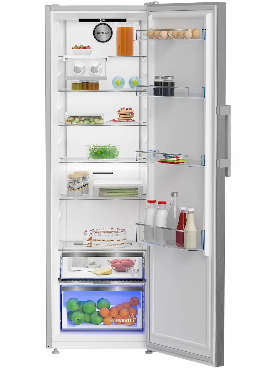 Beko B7RMLNE445ZXP Koelkast zonder vriesvak Grijs, foto 5