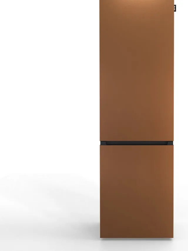 Nunki Large Combi NFA – Koel-vriescombinatie – No Frost – A-klasse – 304 liter – Brown Matte Metallic Bruin