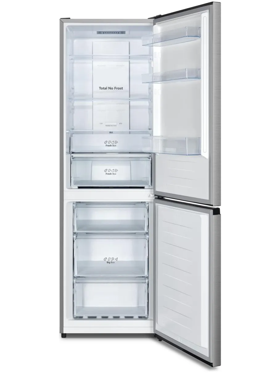 Hisense RB3N300NECA koel-vriescombinatie, 304 liter, No Frost rvs, foto 2