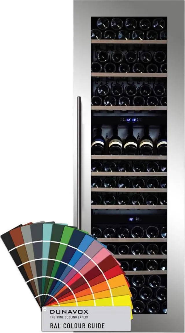 Dunavox Joy-89 Wijnkoelkast DX-89.246TC 2 Zones RAL Kleur RAL Kleur