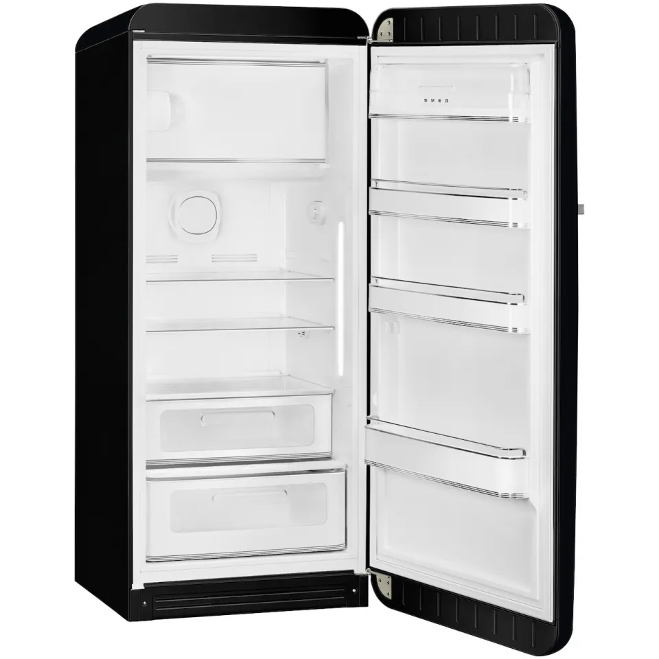 Smeg FAB28RBLM6 koelkast met vriesvak zwart, foto 2
