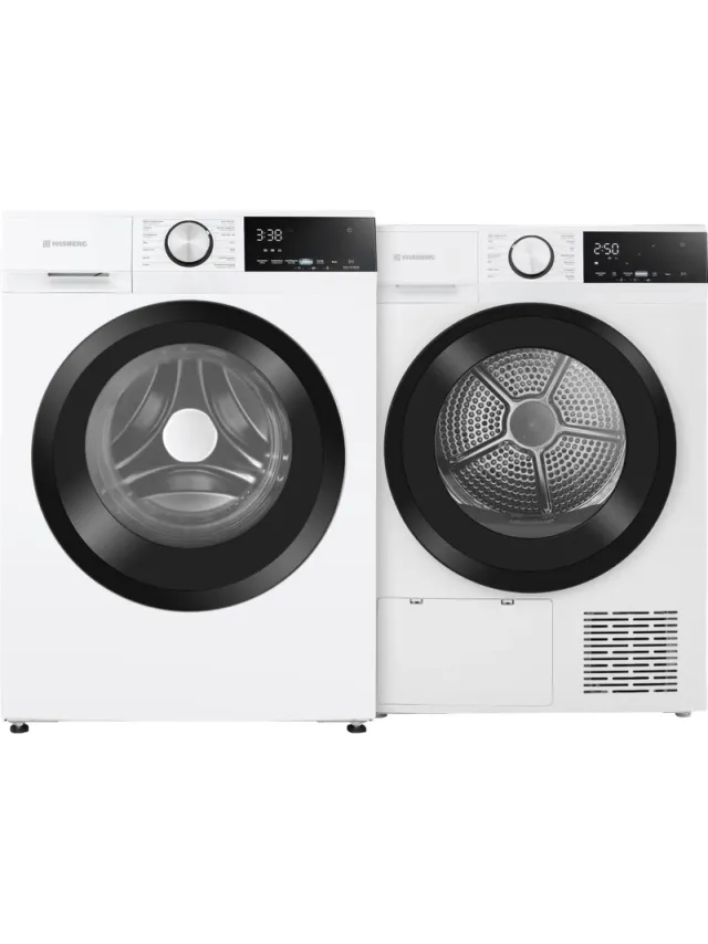 Wisberg WBWM1A3W8NB HygienicSteam + Wisberg WBDR1BW8NB SwiftDry