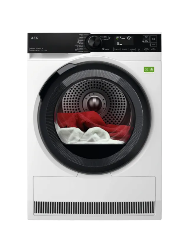 AEG 9000X AbsoluteCare® Pro - Warmtepomp Droger 9 kg TR969V6C