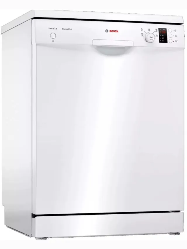 Bosch vaatwasser 60cm 12 couverts 48db - bosch - SMS25AW05E Wit