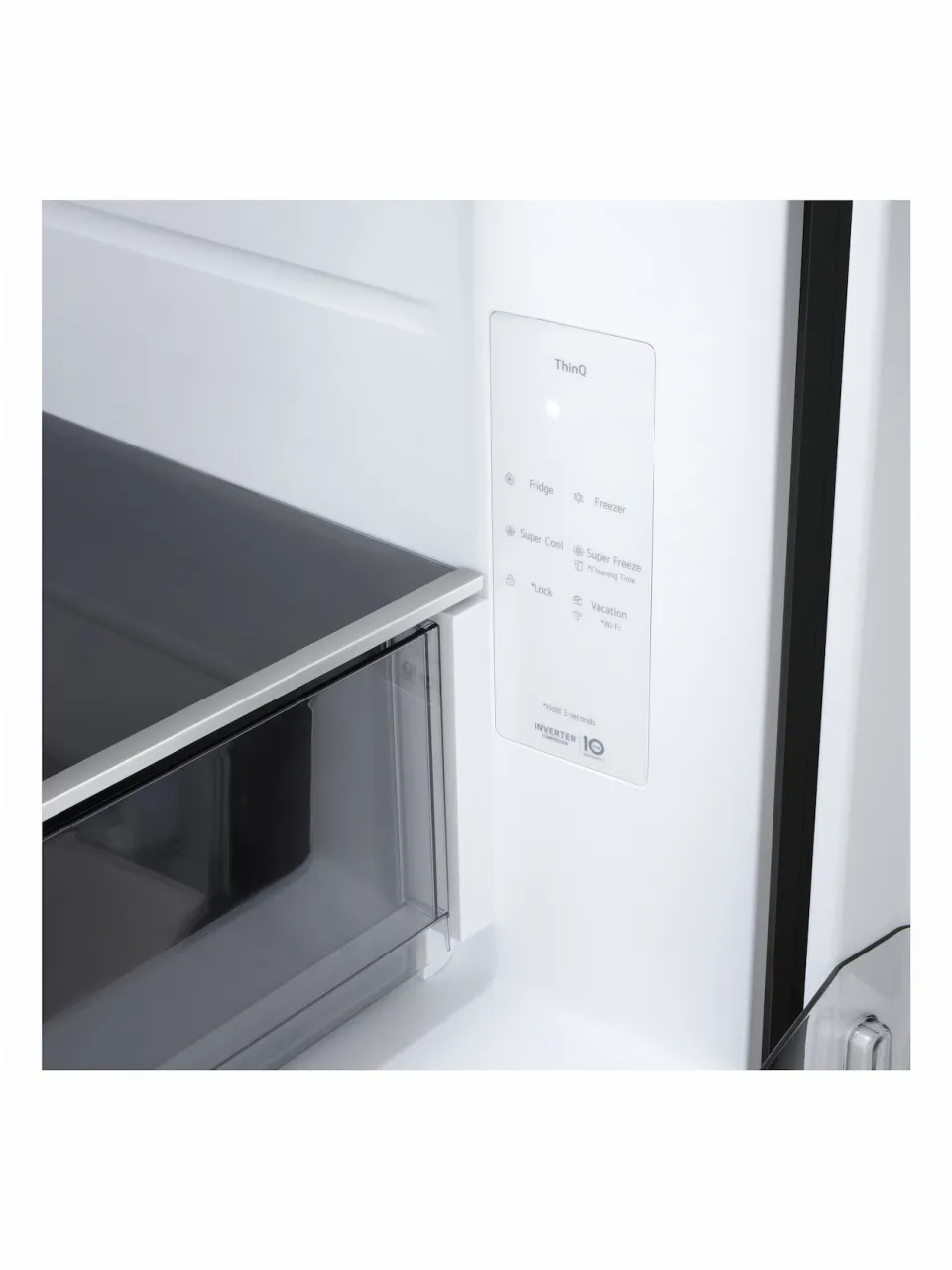 LG GMBS30SDEP Amerikaanse koelkast Zwart, foto 2