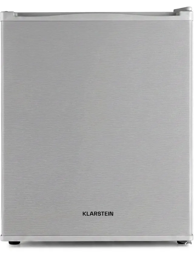 Klarstein Minikoelkast voor kamer, 40L minikoelkast voor drankjes & cosmetica, Kleine minibar, Koelkast klein & stil, Verstelbare schappen, Kleine skincare koelkast 6-15°C