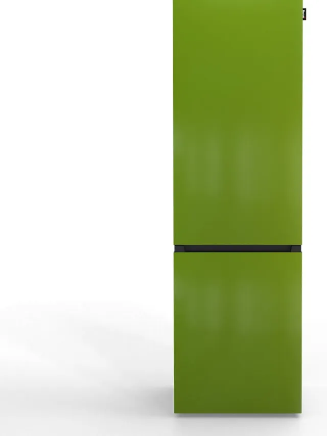 Nunki LARGECOMBINF-FGRA / Koel-vriescombinatie, D Klasse, 253l, Grass Green, Gloss (FRONT only) Grasgroen
