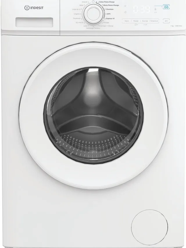 Indesit IMA 762 MY TIME FR wasmachine Voorlader 7 kg 1200 RPM Wit