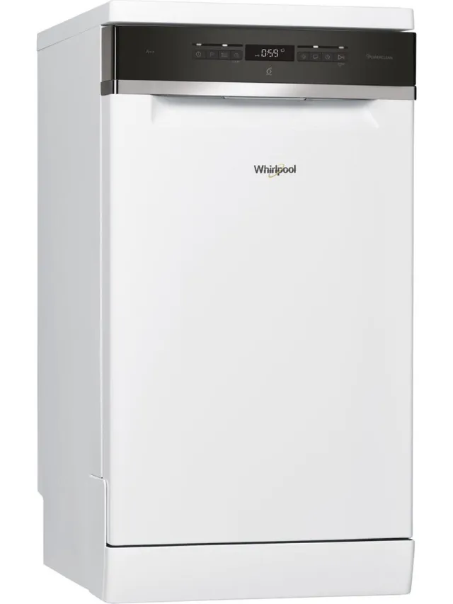 Whirlpool WSFO 3O23 PF Vrijstaand 10 couverts E Wit