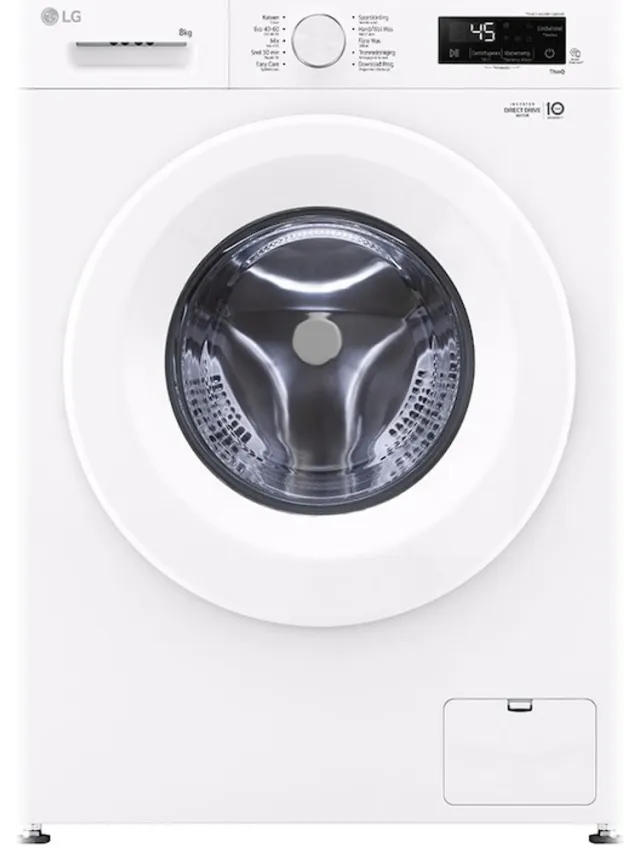 LG F4X1008NWH Wasmachine Wit