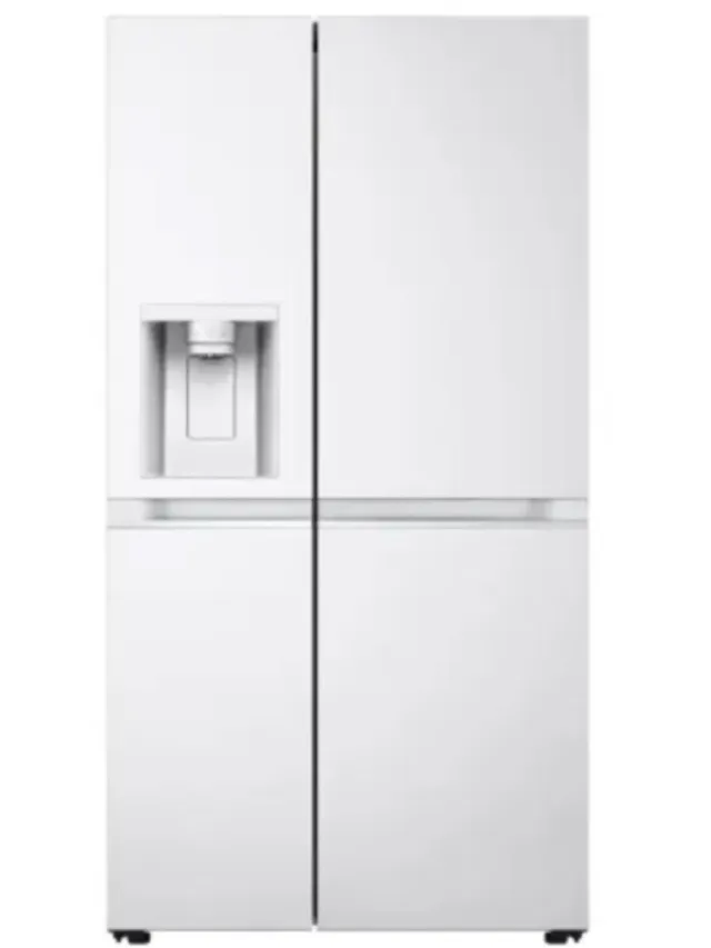 LG GSLC40SWPE Amerikaanse koelkast, 638 liter, waterdispenser Wit