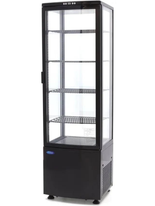Maxima Koelvitrine - 235 L - 52 cm Black