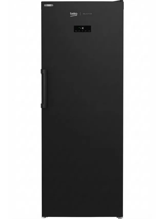 Beko RFNE448E41BB vrieskast, 404 liter No Frost zwart
