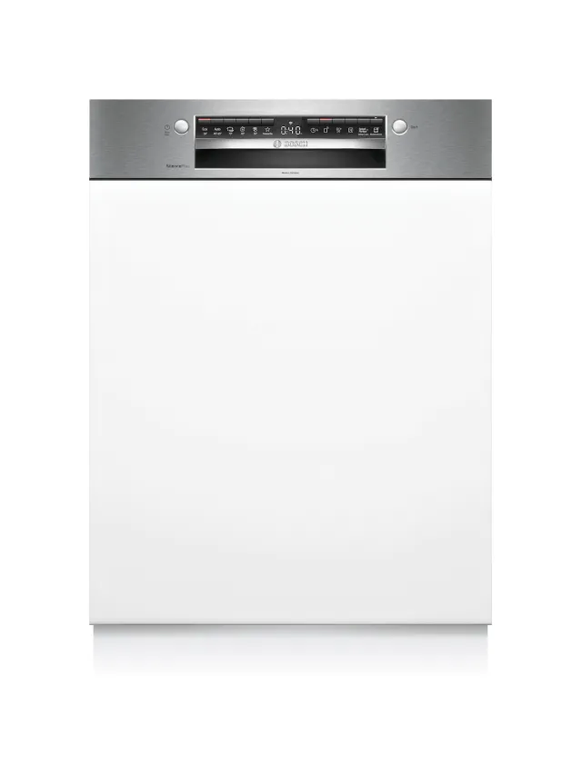 Bosch SMI4HAS07E Geïntegreerde vaatwasser geborsteld staal
